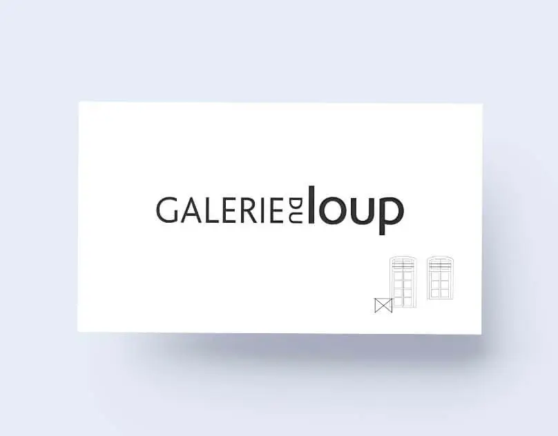 Galerie du Loup / identité Visuelle